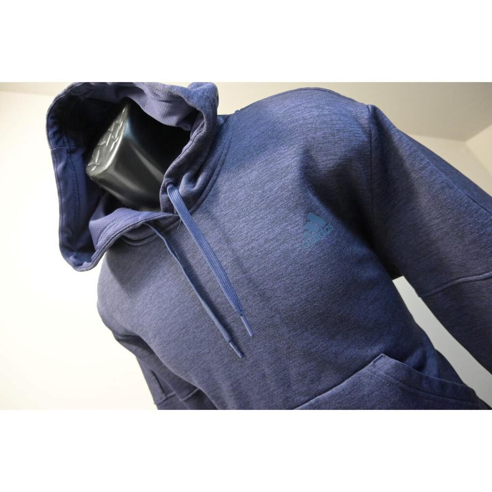 Adidas Climawarm Hoodie Pullover Purple Athletic Sweater Womens Size XL